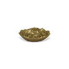 HomeRoots 5' Gold Novelty Metal Handmade Tray