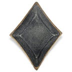 HomeRoots 5' Black Novelty Metal Handmade Tray