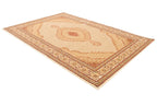 HomeRoots 487609 3 x 20 ft. Cream Oriental Power Loom Stain Resistant Rectangle Area Rug