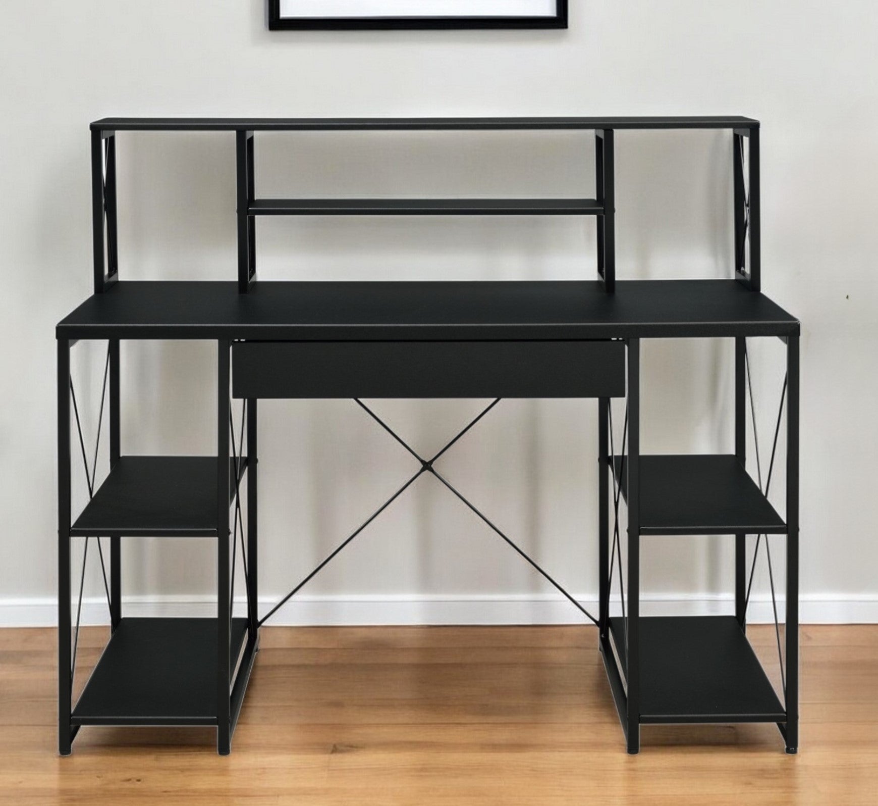 47 Black Computer Desk
