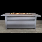 Propane / Gas Outdoor Fire Pit Table With Lid