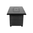 Lassen Square Firepit Table