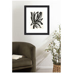Framed Art Dark Floral by Alicia Bock