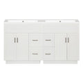 Bathroom Vanity With 2 Doors, 2 Drawers, Adjustable Shelf, Hidden Slides & Soft Close Hinges