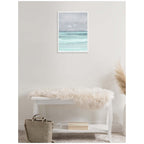 Sylvie Sea and Seagulls Framed Canvas by Nikita Jariwala