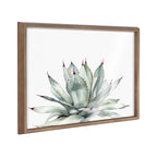 Blake Parrys Agave Framed Printed Glass by Emily Marie Watercolors