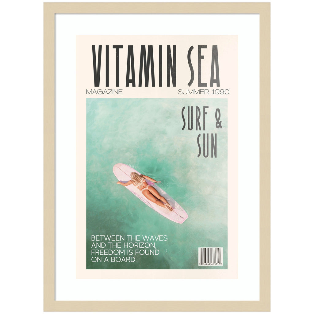 Vitamin Sea by Honey Island Studio Framed Wall Art Print