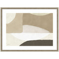 Abstract Neutral by Gabrielly Guedes Framed Wall Art Print