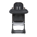Adjustable Baby High Chair 0-6 Years, Portable Infant Feeding Seat With Safety Belt, Silent Lockable Wheels