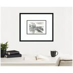 Postcard Florence by Teju Reval Framed Wall Art Print