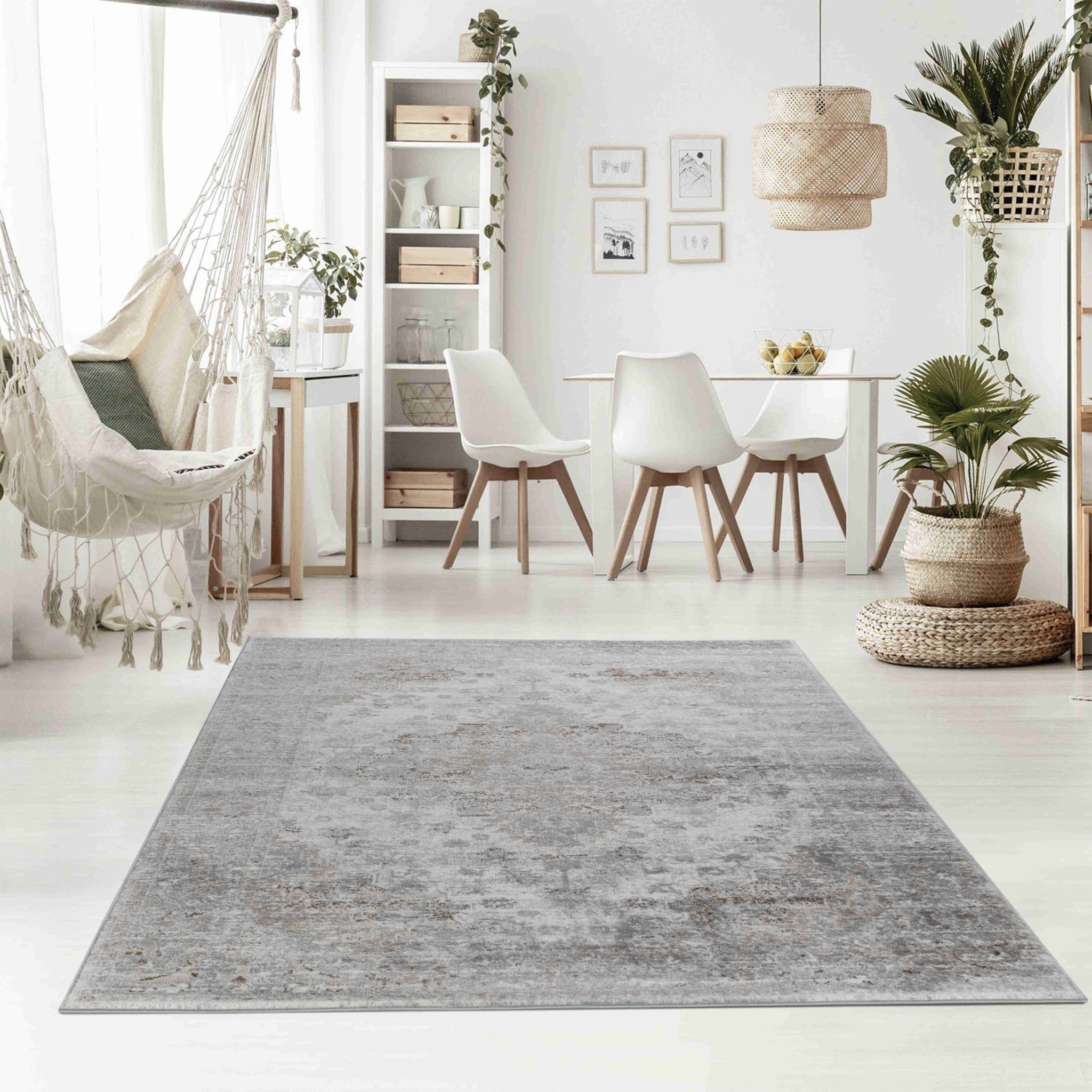 HomeRoots 506641 8 x 11 ft. Brown Oriental Rectangle Area Rug