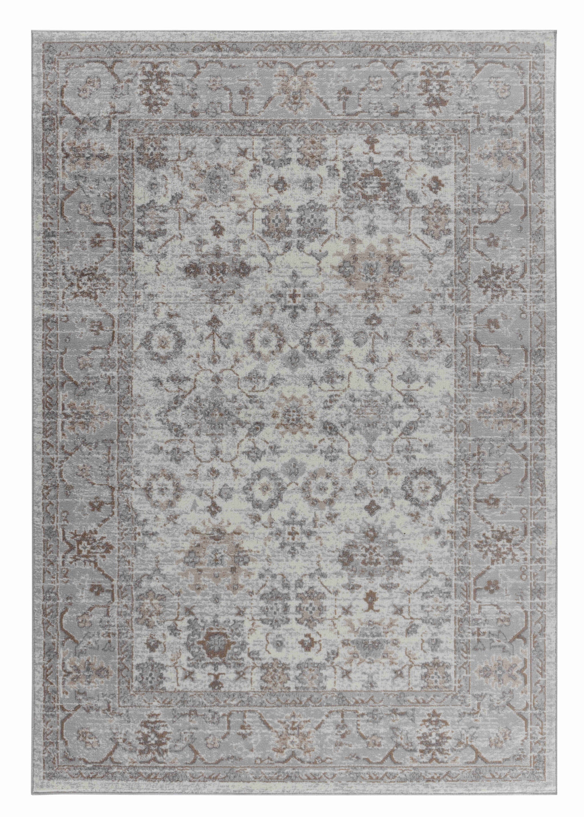 HomeRoots 506645 8 x 11 ft. Gray Oriental Rectangle Area Rug