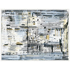 Sylvie Brooklyn Bridge Horizontal Framed Canvas by Leah Nadeau