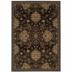 HomeRoots 509028 6 x 9 ft. Oriental Power Loom Stain Resistant Area Rug Multi Color