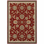 HomeRoots 509131 6 x 9 ft. Oriental Power Loom Stain Resistant Area Rug Multi Color