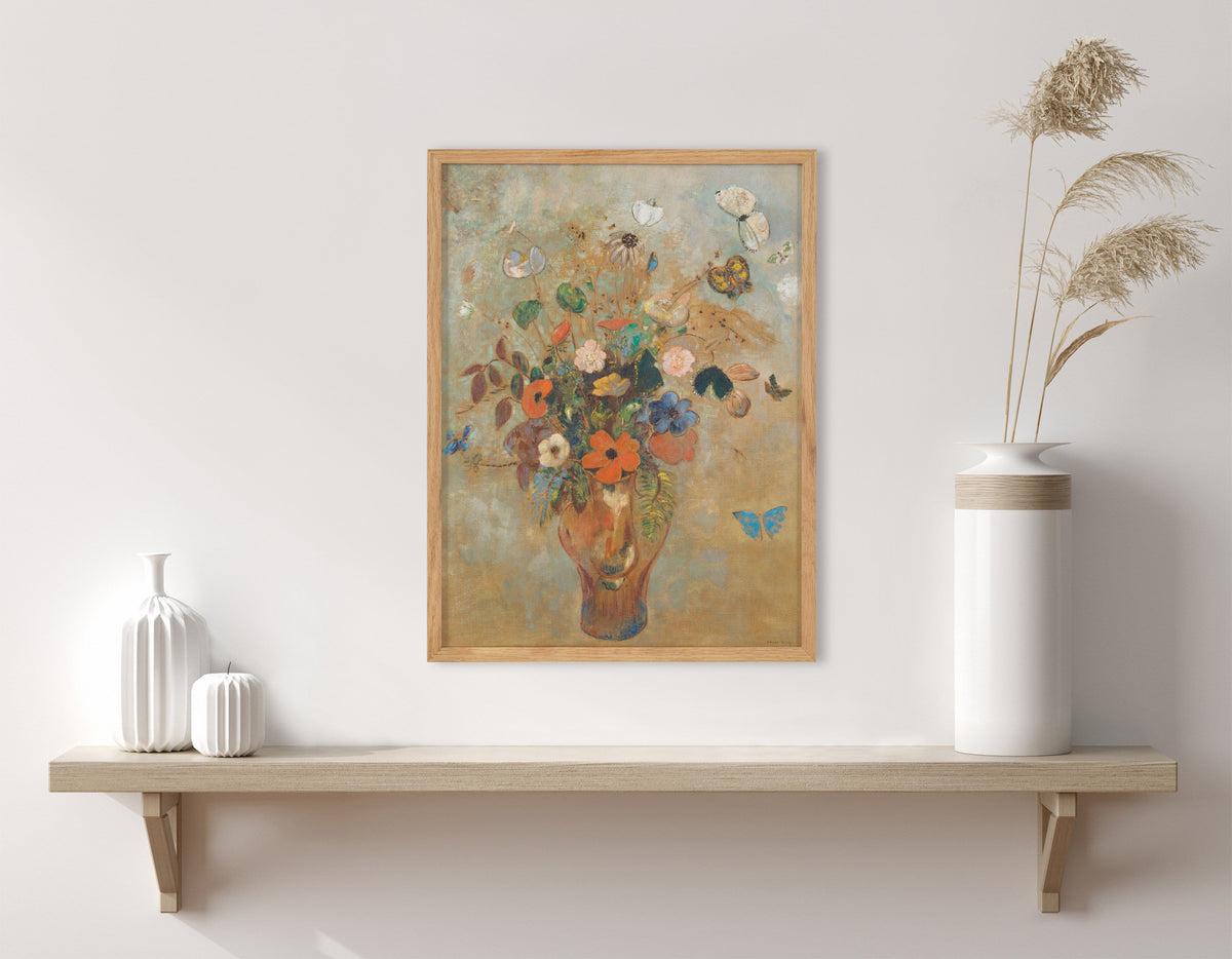 Gallery Odilon Redon Still Life with Flowers Print