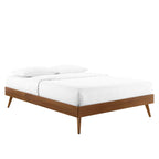 Modway Margo Full Wood Platform Bed Frame In Walnut