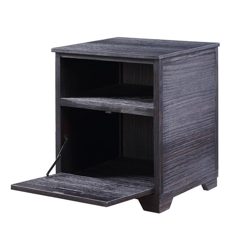 Acme Kamilia End Table in Antique Black