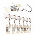 10/30/50Pcs SpaceSaving Clothespin, Upgrade Double Head Clamp Dipped Hanger for Closet Hooks Garment Clip Hat Pants Storage Han