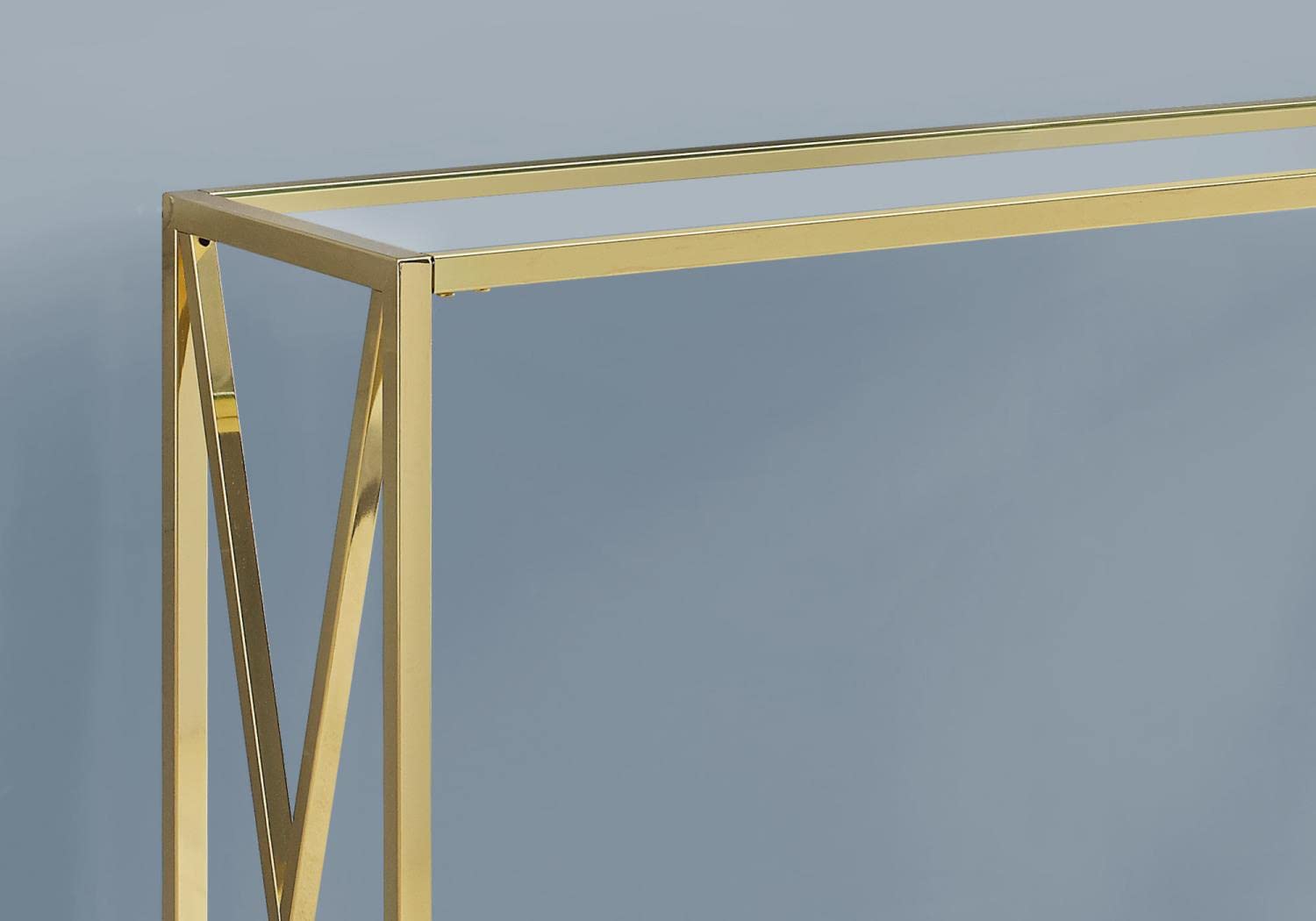 Monarch Specialties I Accent, Console Table, GOLD