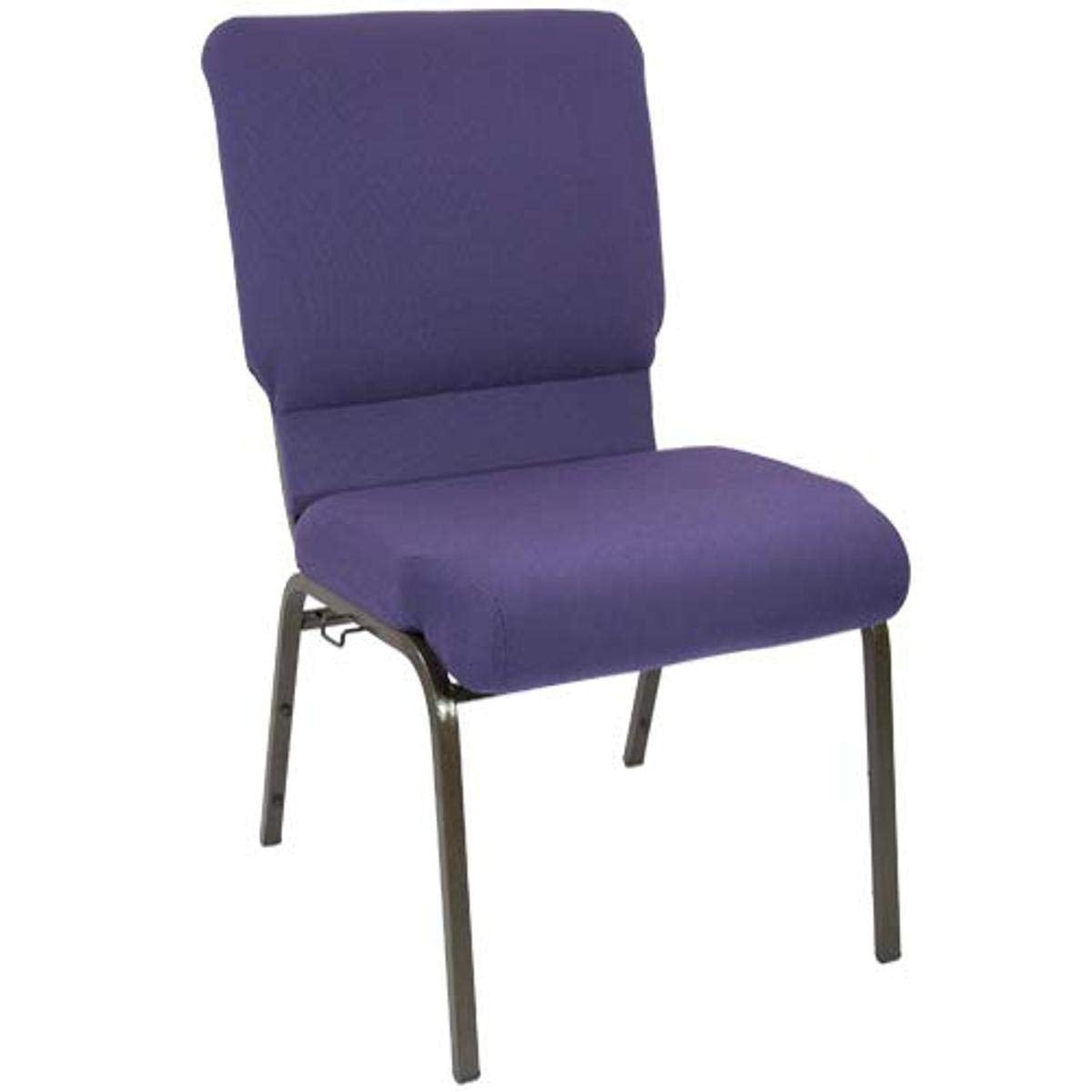 Advantage Eggplant Church Chair 18.5 In. Wide