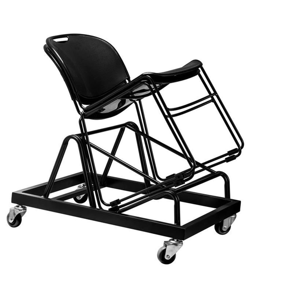 Commercialine Modern Metal Dolly for Series 850-CL Chairs in Black