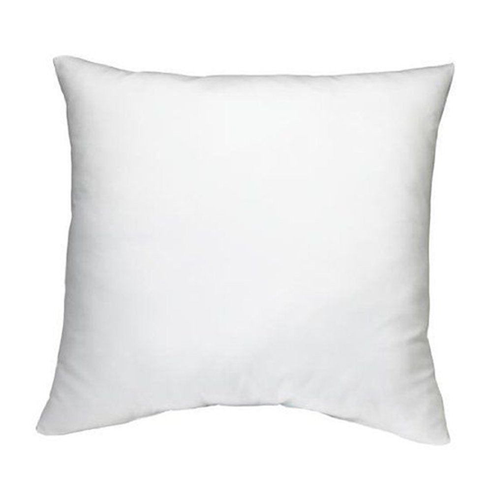Dreamhome Square Poly Pillow Insert, 18' L X 18' W, White