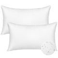 Casajoy Pack Of 2 12X20 Outdoor Pillow Inserts, Water Resistant Throw Pillow Inserts, Outdoor Lumbar Pillow For Patio, Furniture