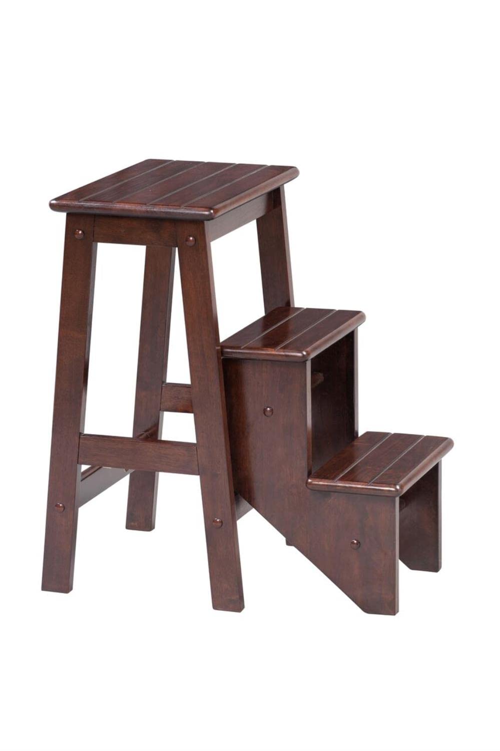 Boraam Step Stool, 24-Inch, Cappuccino