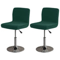 LightInTheBox Bar Stool Cover Square Swivel Bar Chair Seat Velvet Bar Stool Protector Cover for Counter Height Medium Low Back C