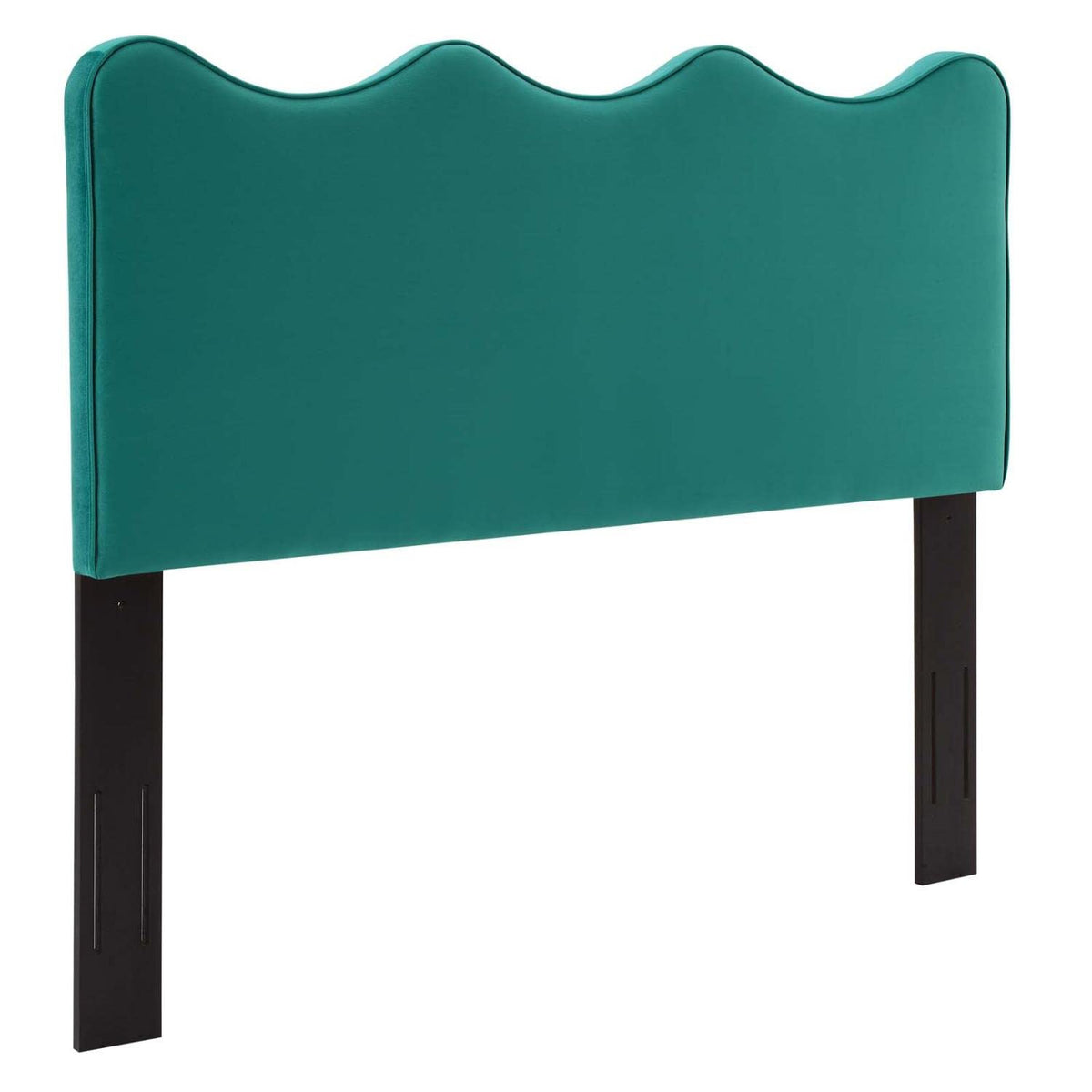 Modway Athena Performance Velvet Headboard, Full/Queen, Teal