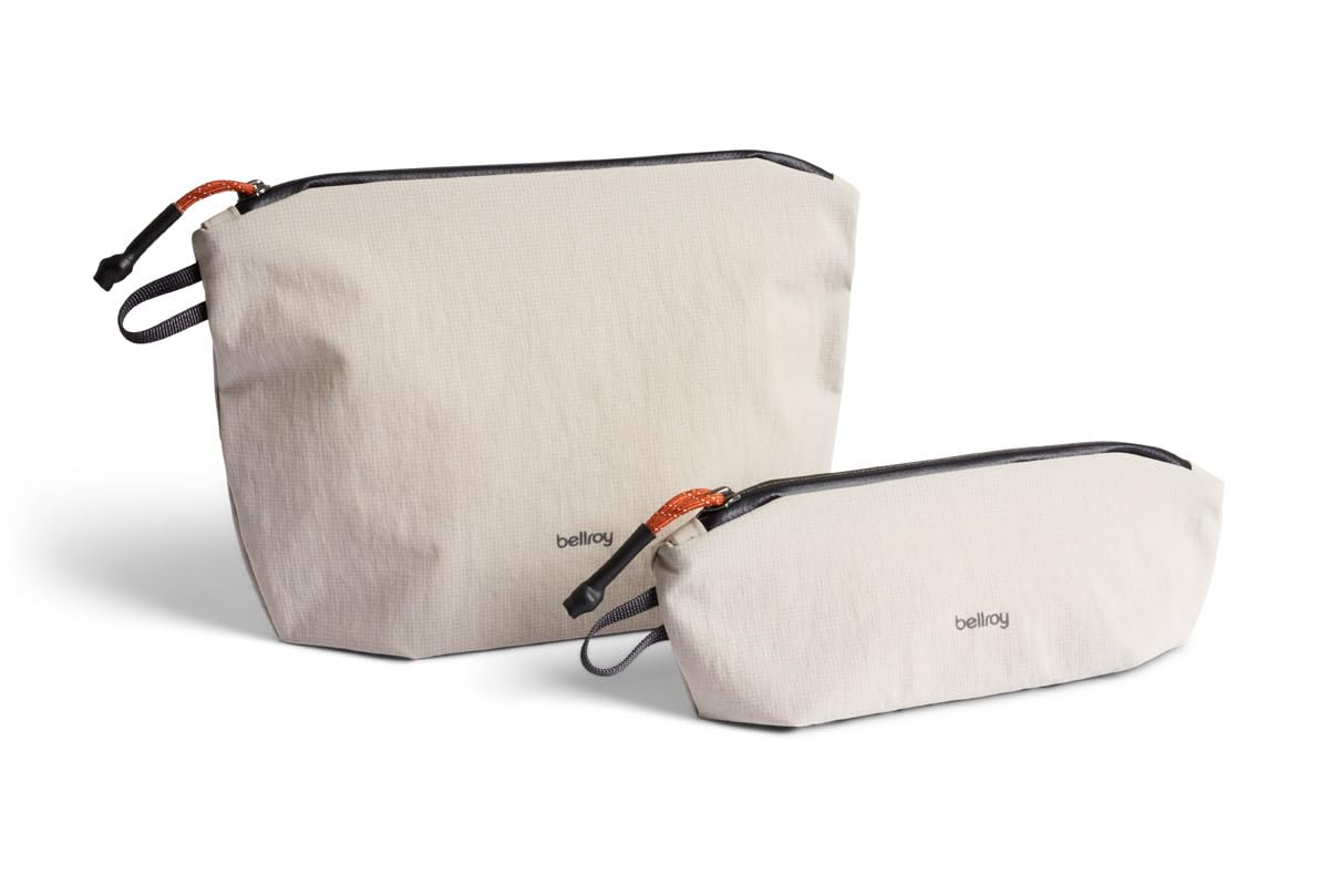 Bellroy Lite Pouch Duo (Lightweight Pencil Case And Pouch) - Ash