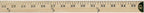Westcott 10425 Wooden Yardstick With Brass Ends And Hang Holes, Clear Lacquer Finish