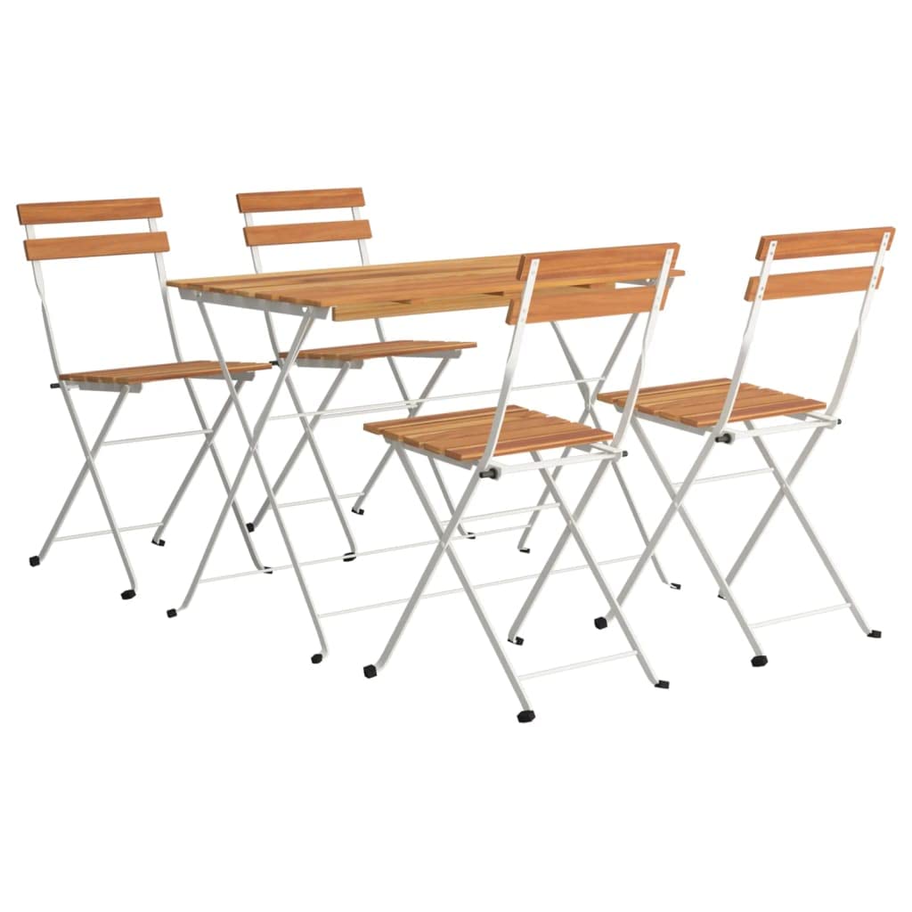 vidaXL Bistro Set 7 Piece - Thumbnail 3