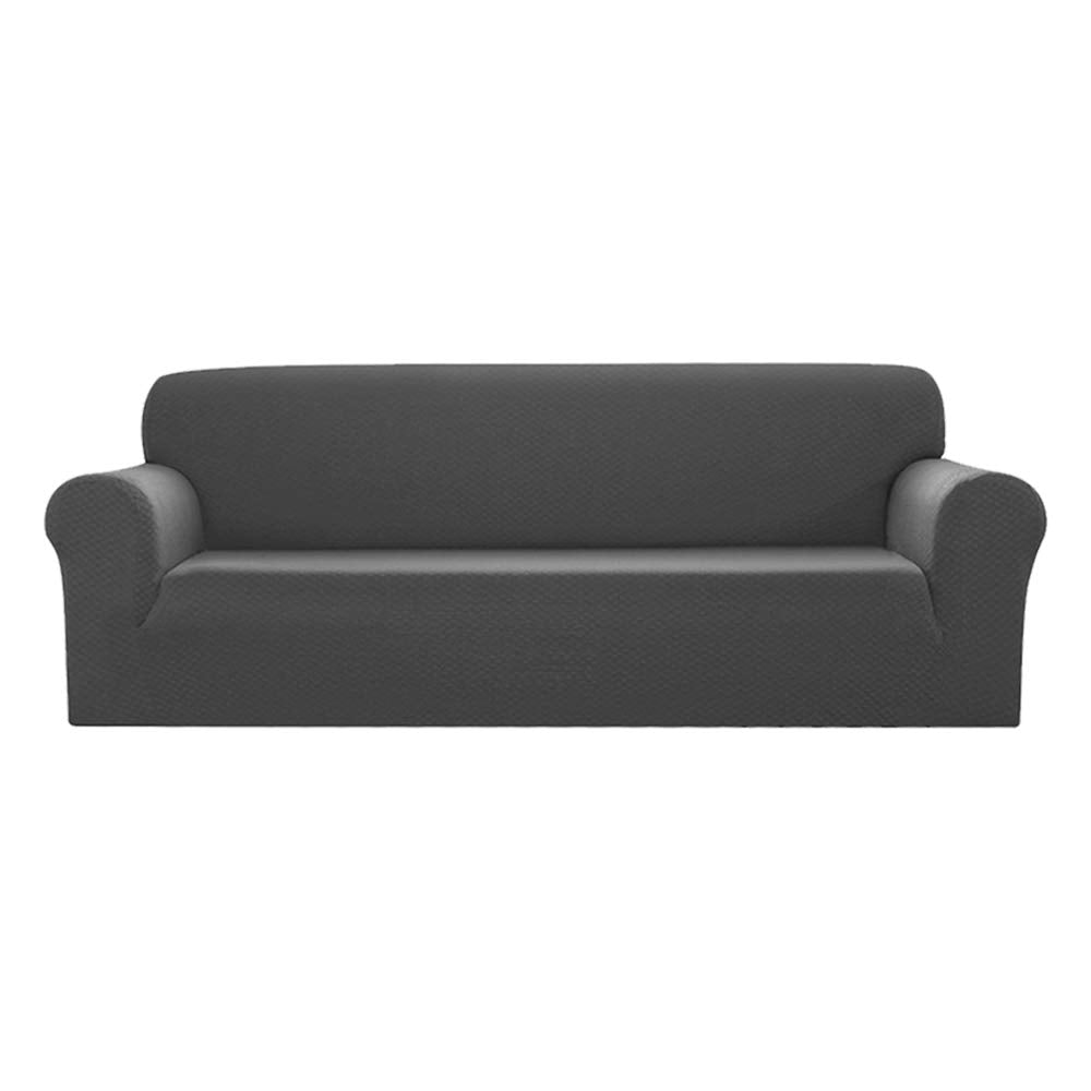 Sapphire Home 3-Piece Couch Cover Set, Sofa, Loveseat, And Arm Chair Slipcovers, Form Fit Stretch, Wrinkle Free, Furniture Prote