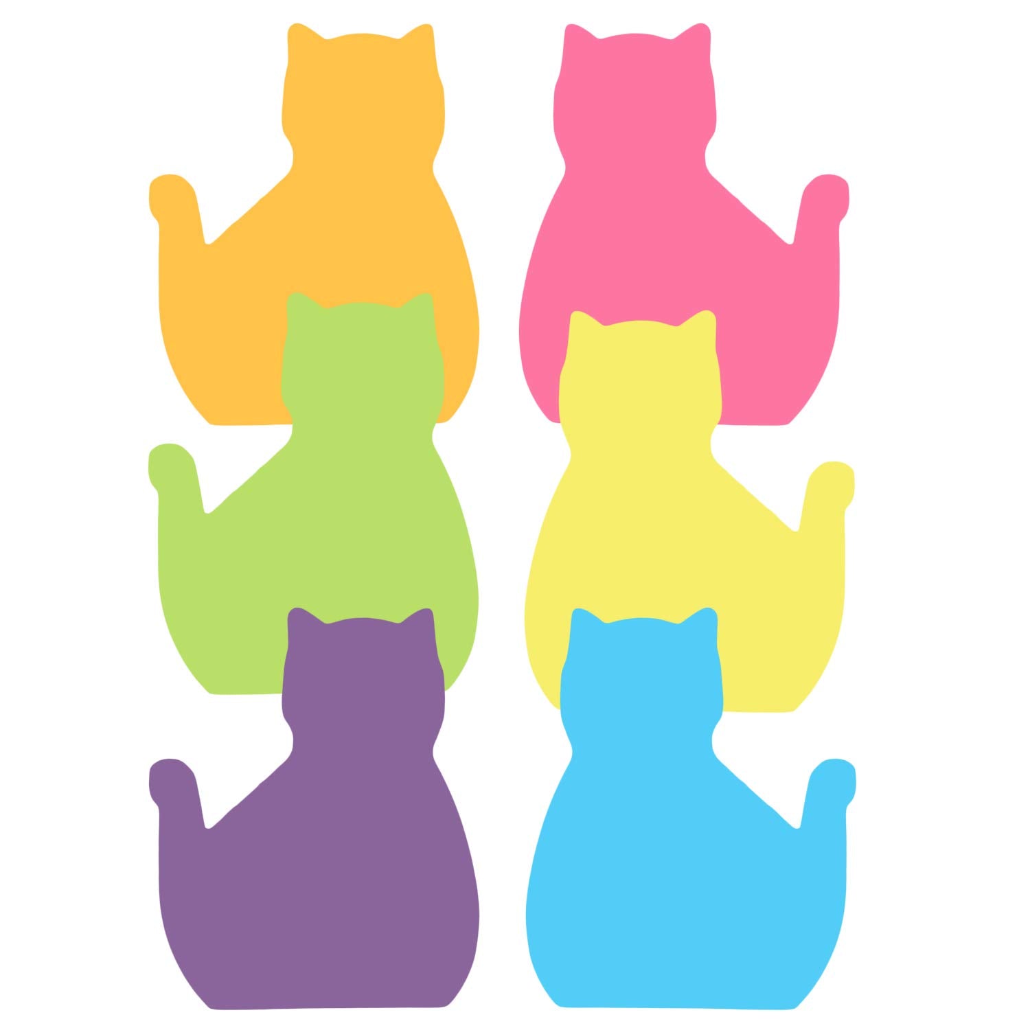 180 Sheets Cat Sticky Notes Set, Cat Lover Gifts For Women, Cute Cat Office Supplies, Office Desk Accessories For Work School Of