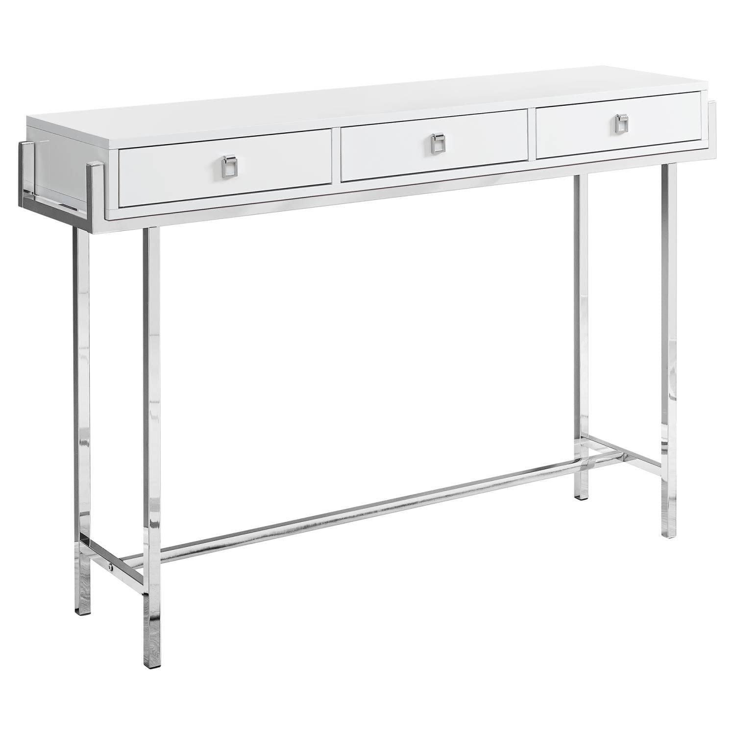 Monarch Specialties Accent Table with Storage Drawer - Thumbnail 2