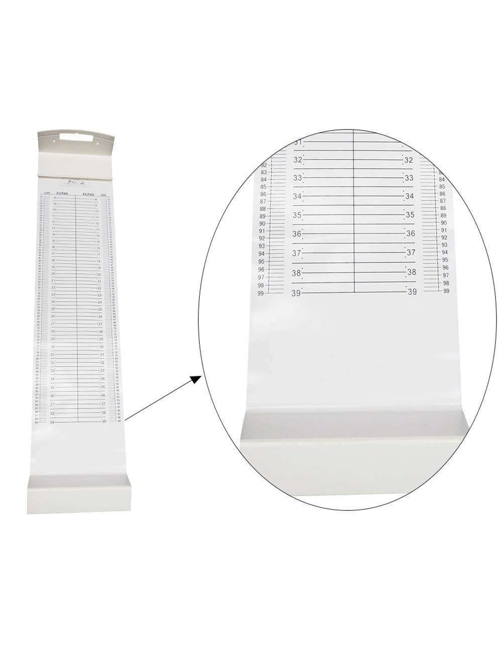 Medarchitect Baby Height Measuring Mat, Infantometer Ruler,Growth Height Chart For Newborns, Toddlers, Infants,Home Use And Hous