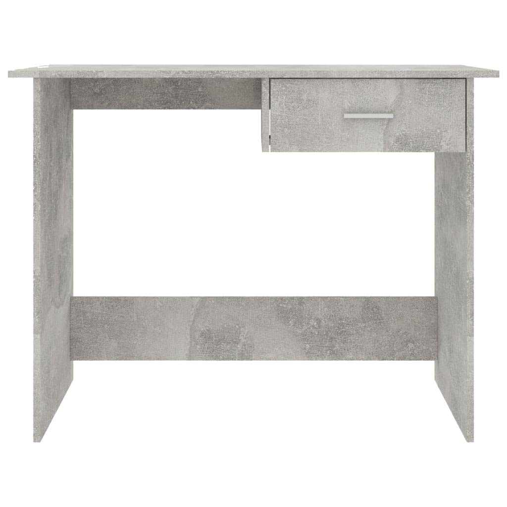 Jinxuny Desk Concrete Gray 39.4&quot;x19.7&quot;x29.9&quot; Chipboard