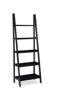 Acadia Ladder Bookshelf, Black