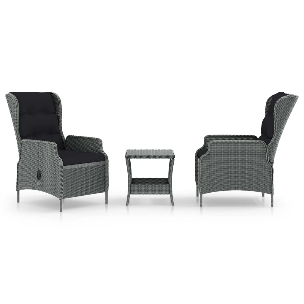 vidaXL 4 Piece Modern Patio Lounge Set - Thumbnail 4