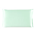 Uxcell 100% Charmeuse Pure Silk Pillowcase Pillow Case Cover For Hair & Skin 350Tc 19 Momme (1-Piece) Light Green Travel(14X20In
