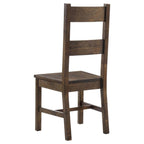 Coaster Furniture Dining Chair Rustic Golden Brown 107042