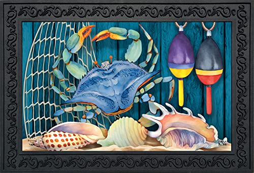 Briarwood Lane Crab Walk Summer Doormat Indoor Outdoor 30' X 18'