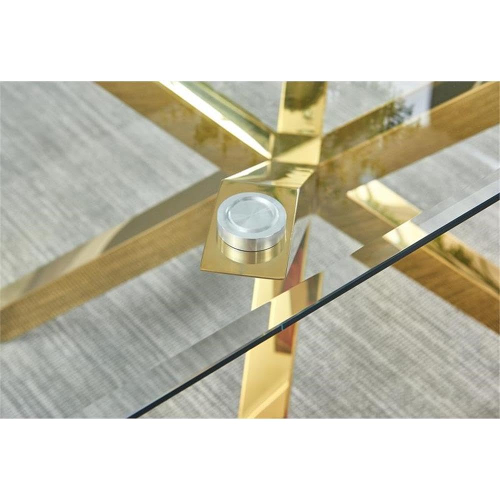 Best Quality Furniture Dining Table Only Gold