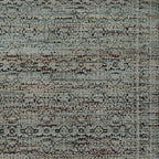 HomeRoots 510012 10 x 13 ft. Blue & Purple Oriental Power Loom Stain Resistant Rectangle Area Rug