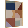 Modern Bohemian Pattern 1 by The Creative Bunch Studio Framed Canvas Wall Art Print