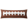 American Football Body Pillow Cover Rugby Leather Lace Fun Traditional Sport Ball Long Pillow Case With Zipper Decorative Soft B