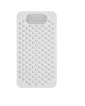 Anti Slip PVC Silicone Shower Bath Mat NonSlippery Rubber Floormat Suction Cups Drain Hole & Anti Skid Floormat for Toilet Kitc