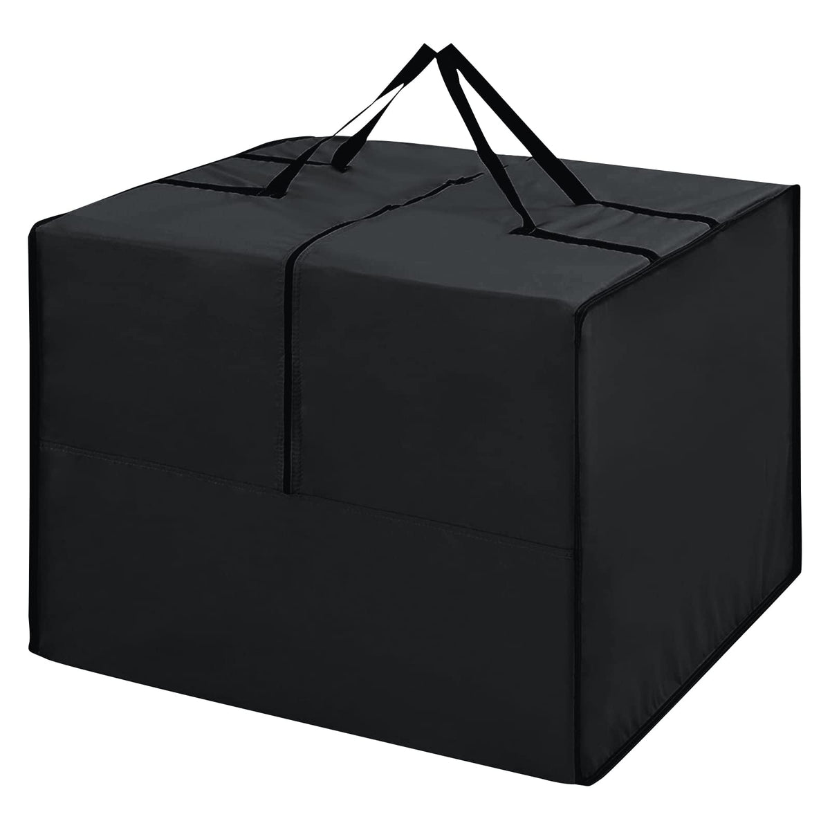 Boyspringg Outdoor Cushion Storage Bag, 32'X32'X24', Patio Cushion Storage Bag 420D Oxford Cloth Waterproof , Cushion Storage